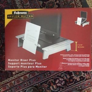 Fellowes Office Suites monitor riser plus